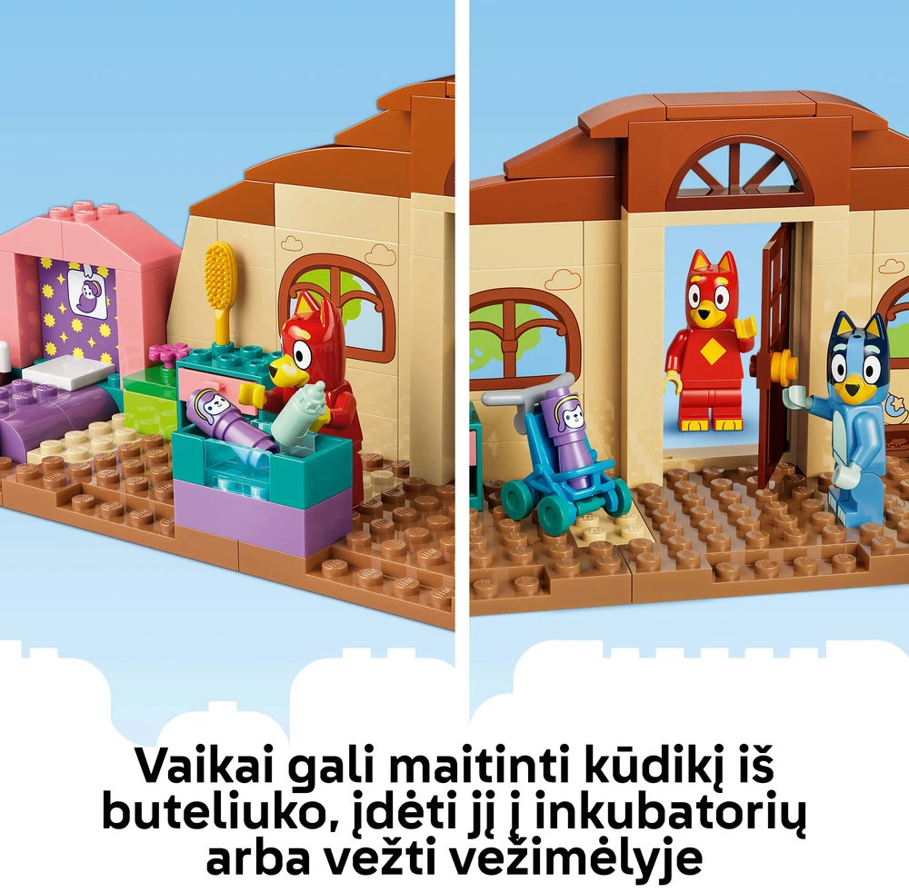 LEGO® Bluey Mokykla su Rusty ir Bluey Žaislas 11221