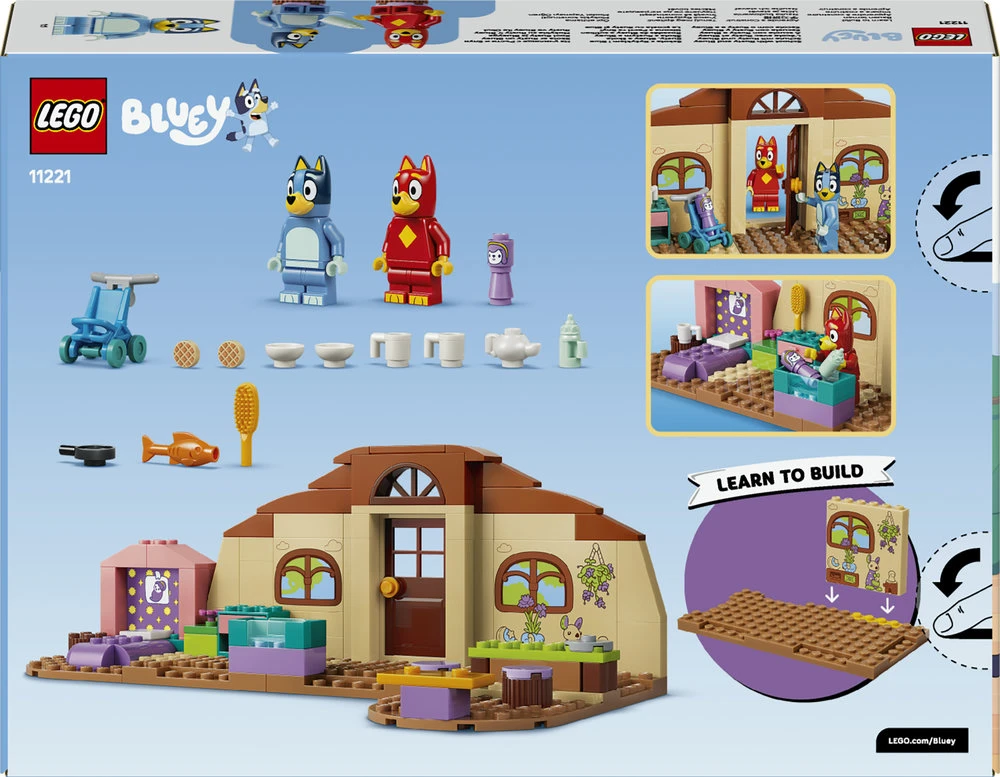 LEGO® Bluey Mokykla su Rusty ir Bluey Žaislas 11221