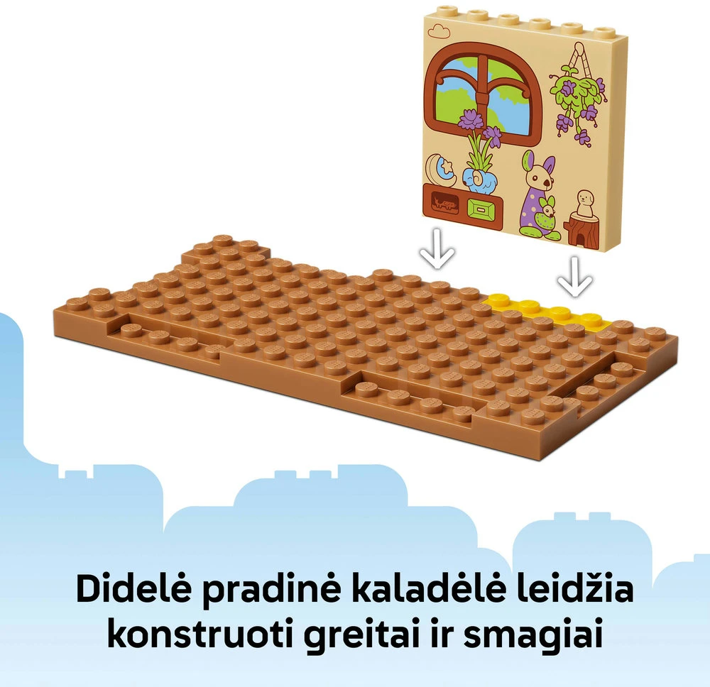 LEGO® Bluey Mokykla su Rusty ir Bluey Žaislas 11221