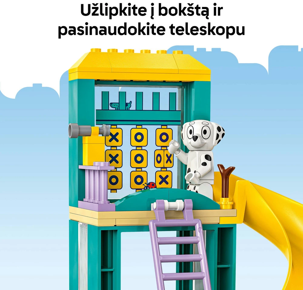 LEGO® Bluey Pramogos žaidimų aikštelėje su Bluey ir Chloe (11201)