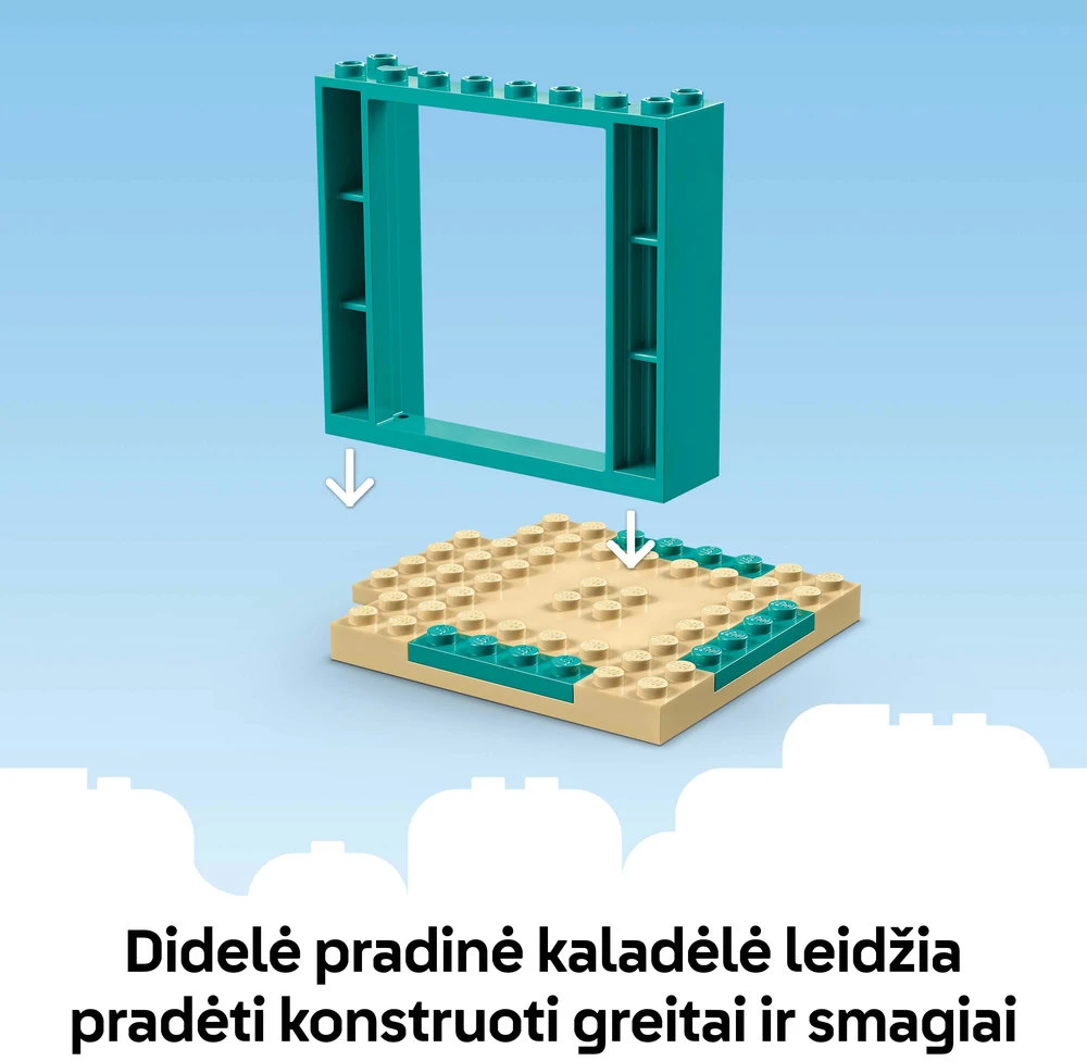 LEGO® Bluey Pramogos žaidimų aikštelėje su Bluey ir Chloe (11201)