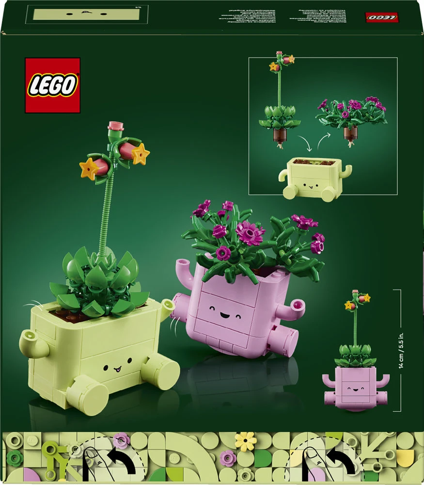 LEGO® Botanicals Besisupantys augalai Gėlių rinkinys 11506