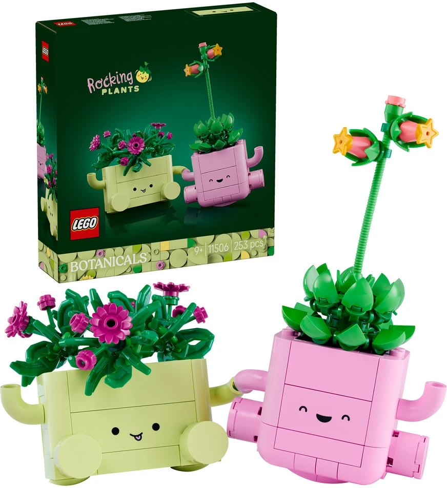 LEGO® Botanicals Besisupantys augalai Gėlių rinkinys 11506