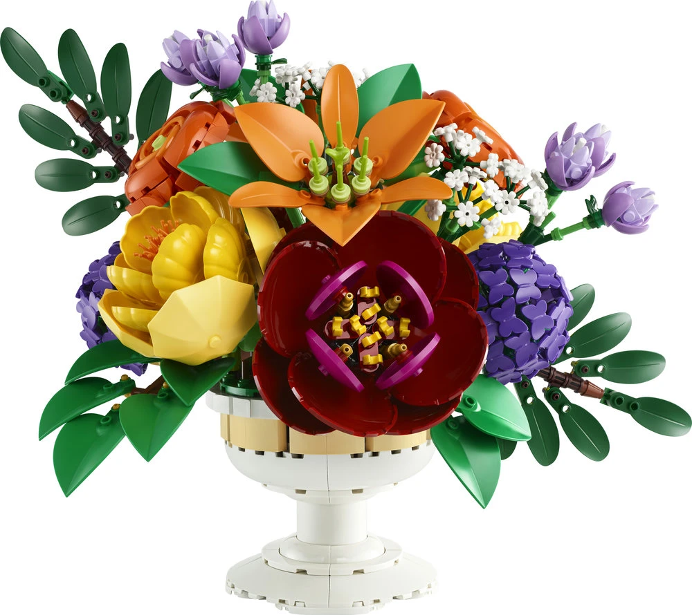 LEGO® Botanicals Gėlių kompozicija Namų dekoras 10345