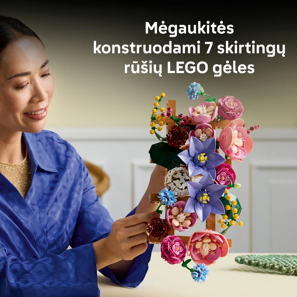 LEGO® Botanicals Gėlių sienelė Dekoras 11503