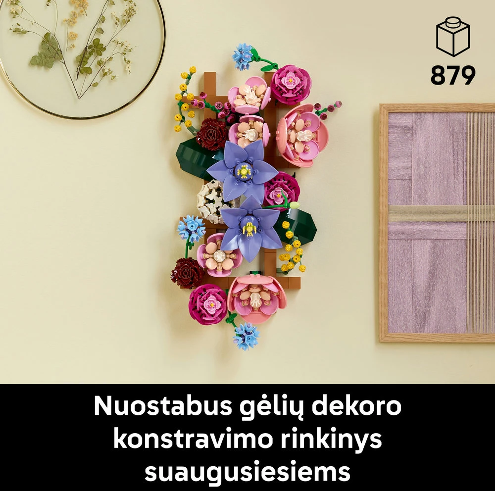 LEGO® Botanicals Gėlių sienelė Dekoras 11503