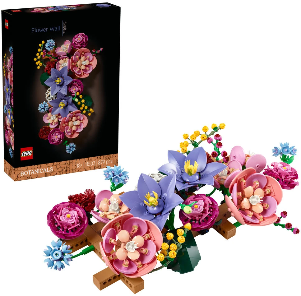 LEGO® Botanicals Gėlių sienelė Dekoras 11503