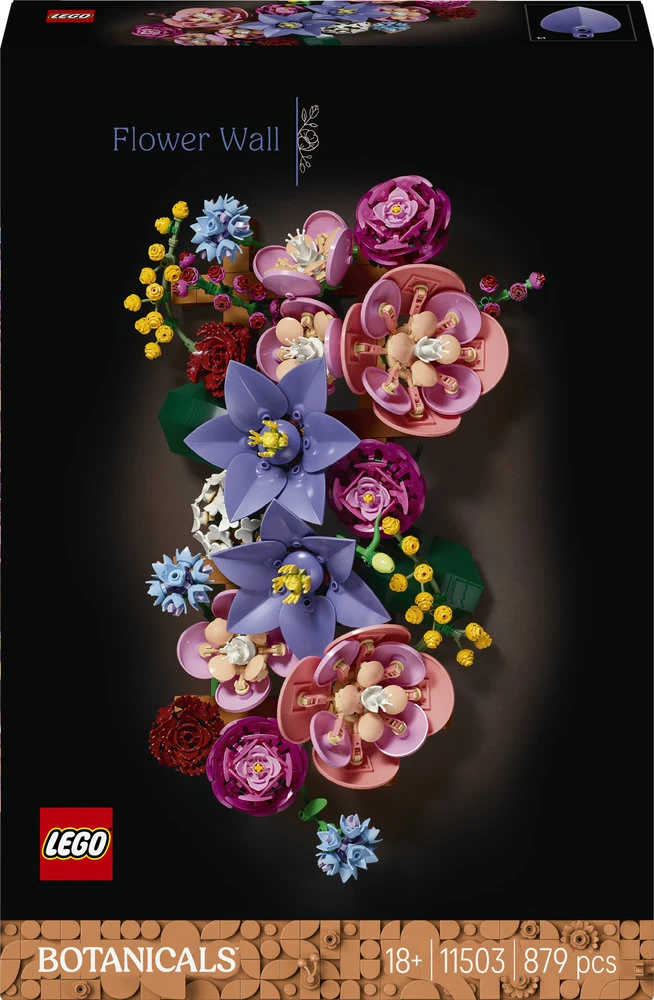 LEGO® Botanicals Gėlių sienelė Dekoras 11503