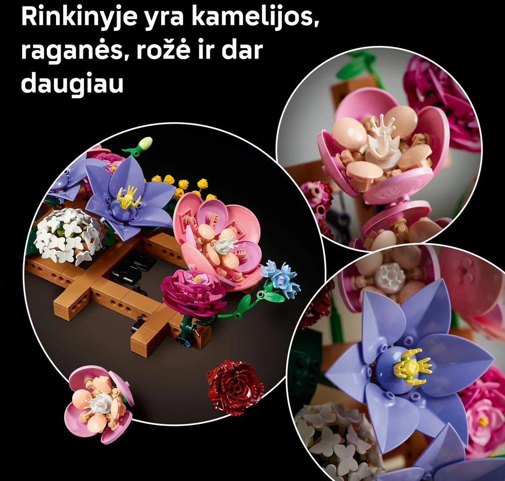 LEGO® Botanicals Gėlių sienelė Dekoras 11503