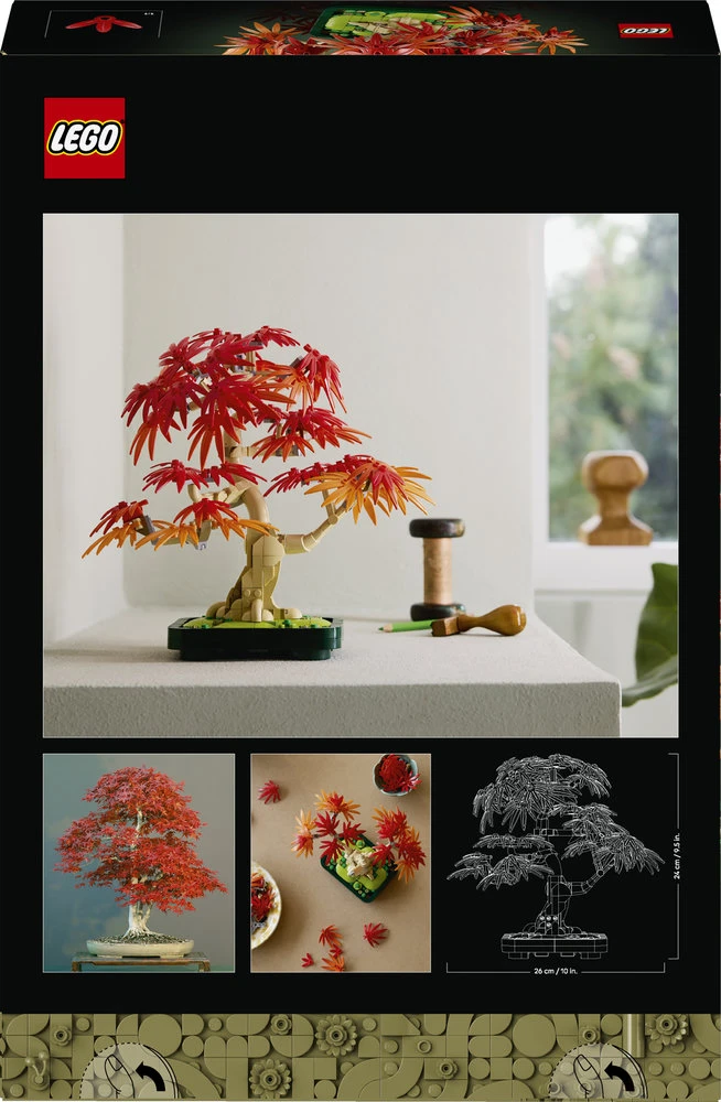 „LEGO® Botanicals“ japoninio raudonojo klevo bonsas 10348