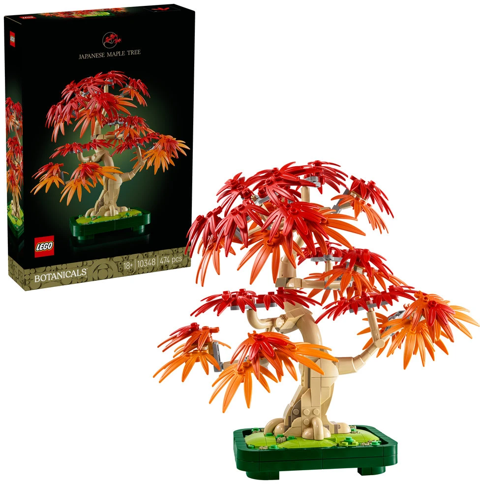 LEGO® Botanicals Japoninio raudonojo klevo bonsas (10348)