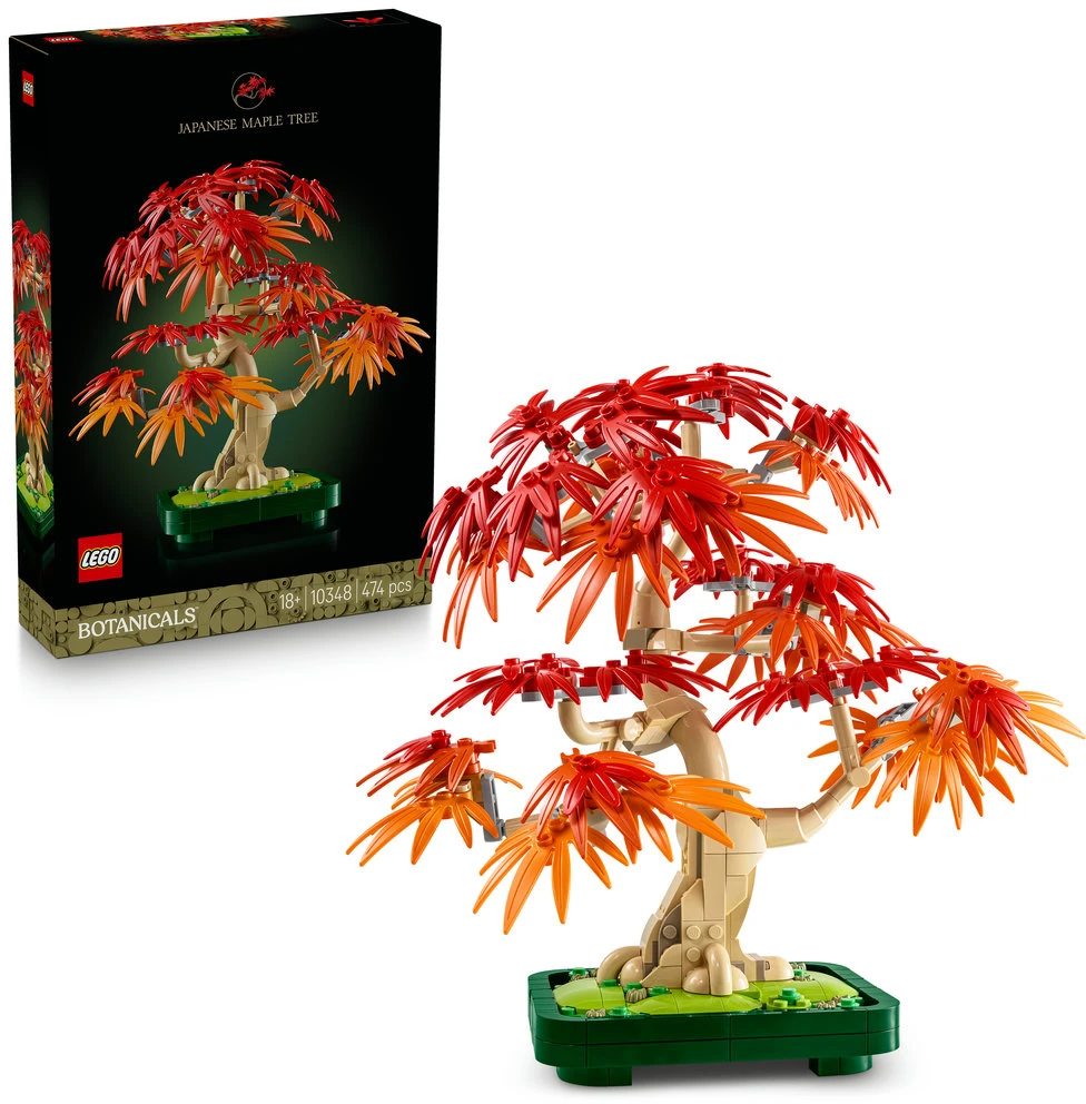 „LEGO® Botanicals“ japoninio raudonojo klevo bonsas 10348