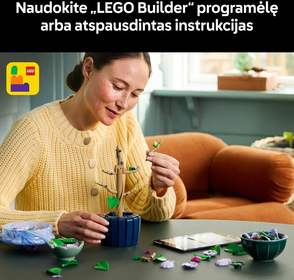 LEGO® Botanicals Kinrožė Rinkinys suaugusiesiems 10372