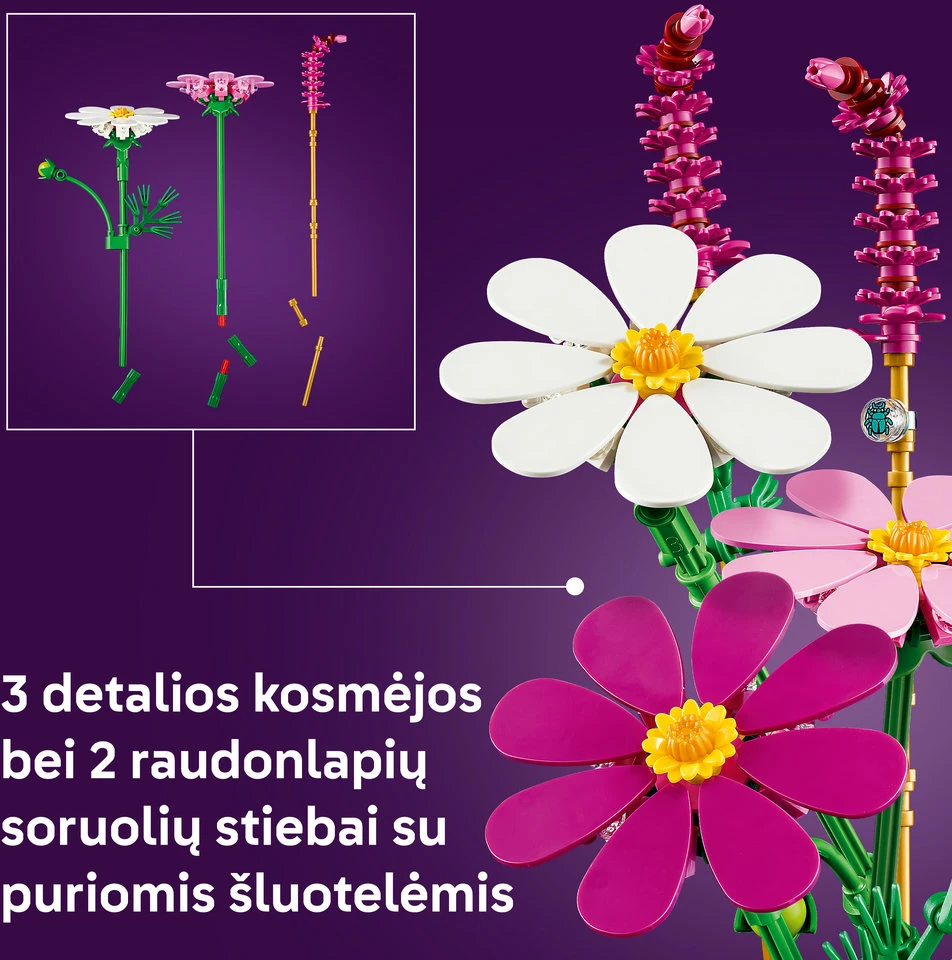 LEGO® Botanicals Kosmėjos Konstravimo rinkinys 11514