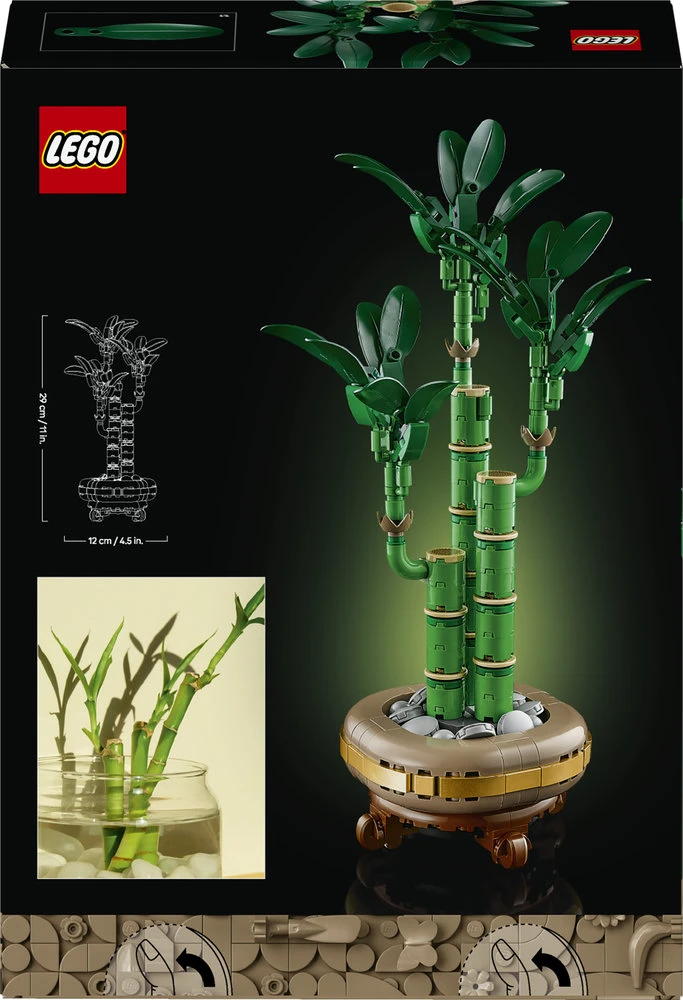 LEGO® Botanicals Laimę nešantis bambukas (10344)