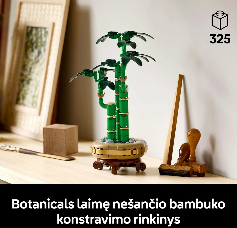 LEGO® Botanicals Laimę nešantis bambukas (10344)