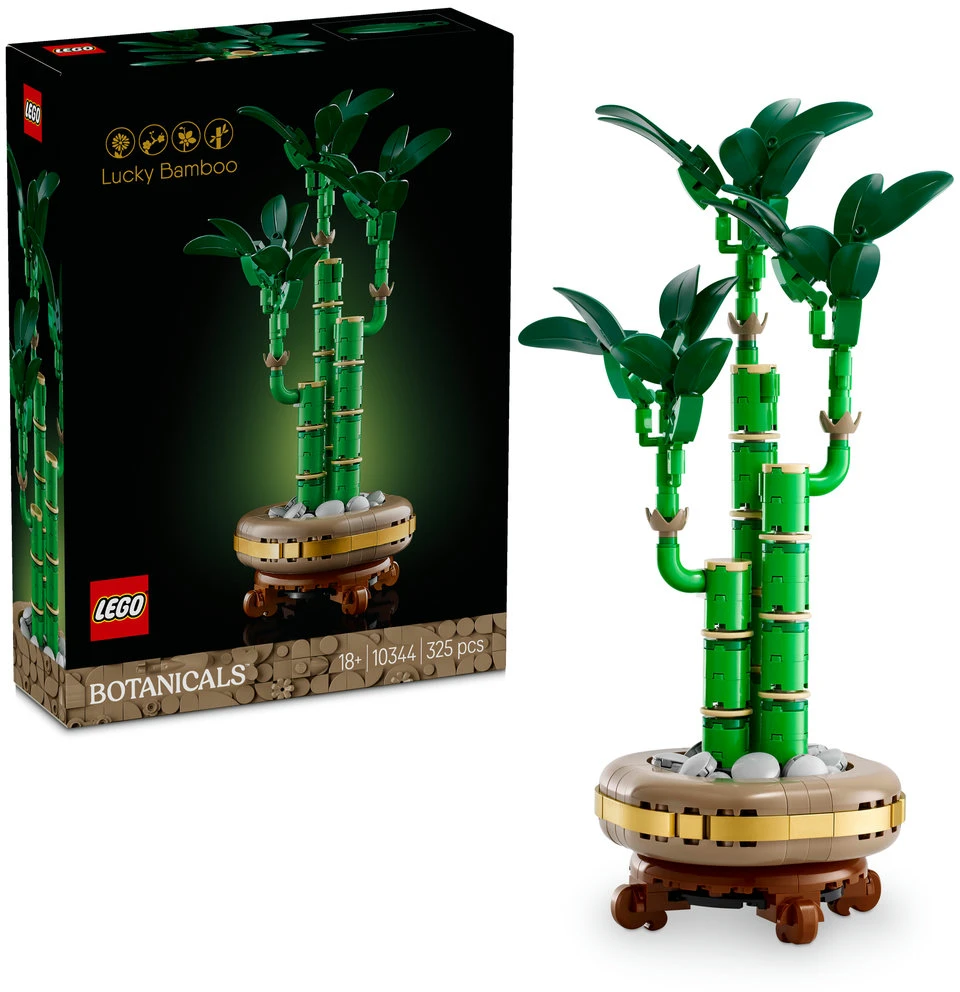 LEGO® Botanicals Laimę nešantis bambukas (10344)