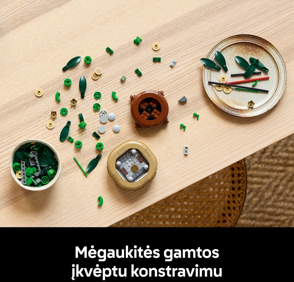 LEGO® Botanicals Laimę nešantis bambukas (10344)
