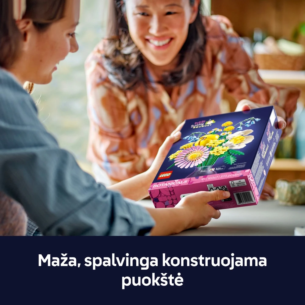 LEGO® Botanicals Linksma puokštelė Dekoro rinkinys 10347