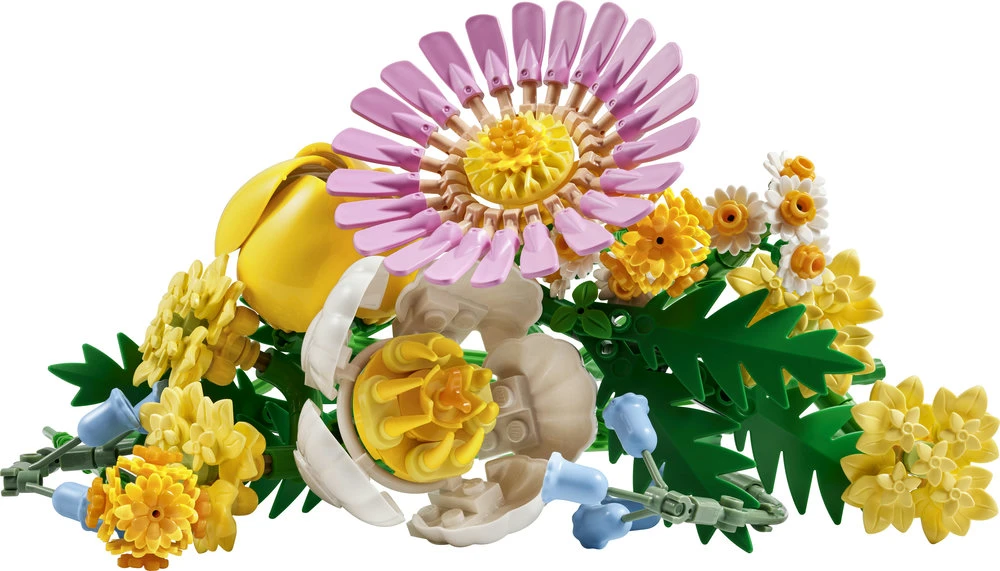LEGO® Botanicals Linksma puokštelė Dekoro rinkinys 10347