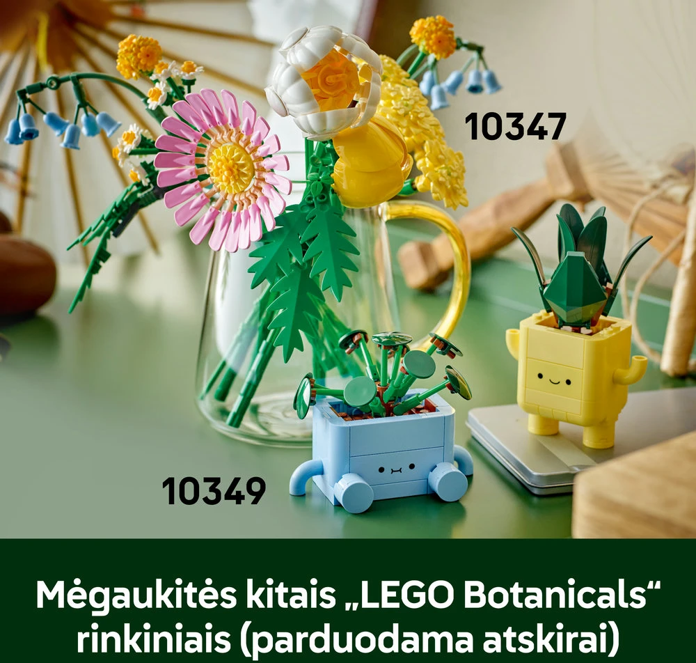 LEGO Botanicals Linksmi augalai 10349