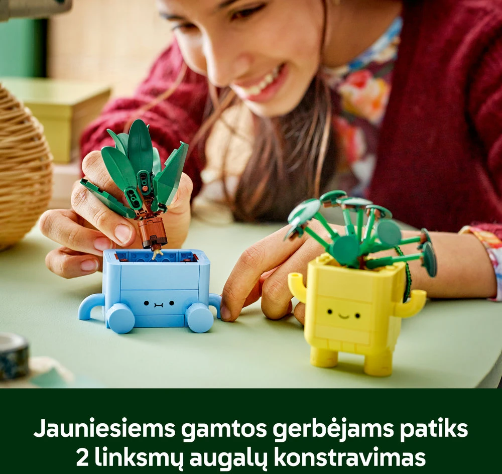 LEGO Botanicals Linksmi augalai 10349