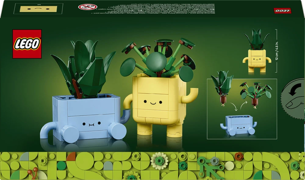 LEGO Botanicals Linksmi augalai 10349