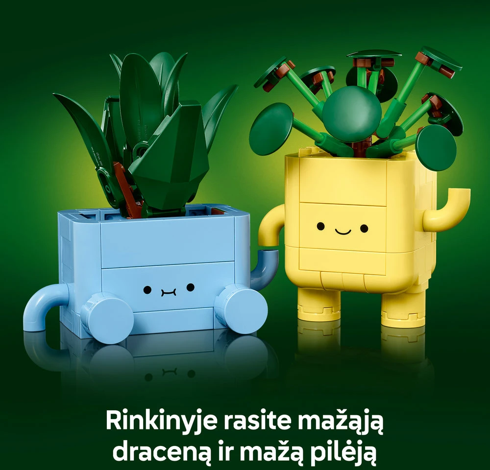 LEGO Botanicals Linksmi augalai 10349