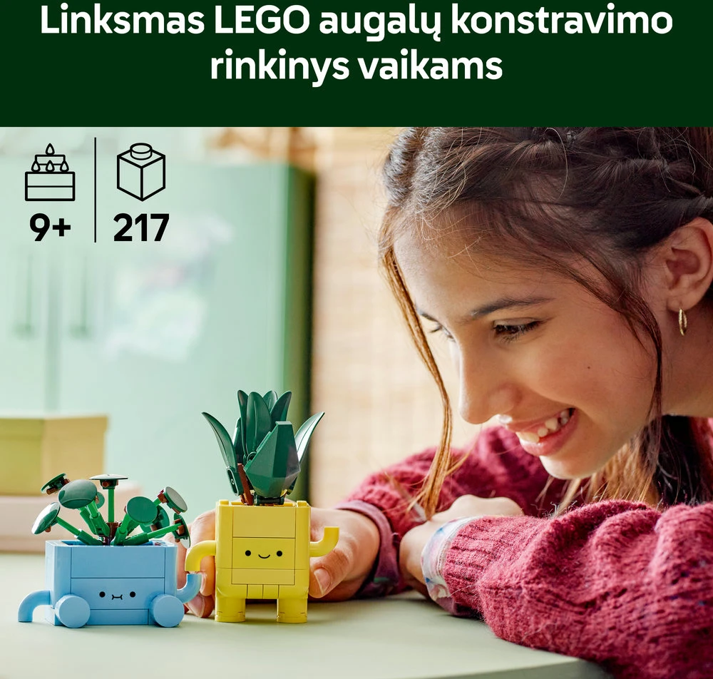 LEGO Botanicals Linksmi augalai 10349