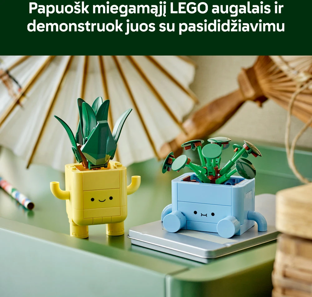 LEGO Botanicals Linksmi augalai 10349