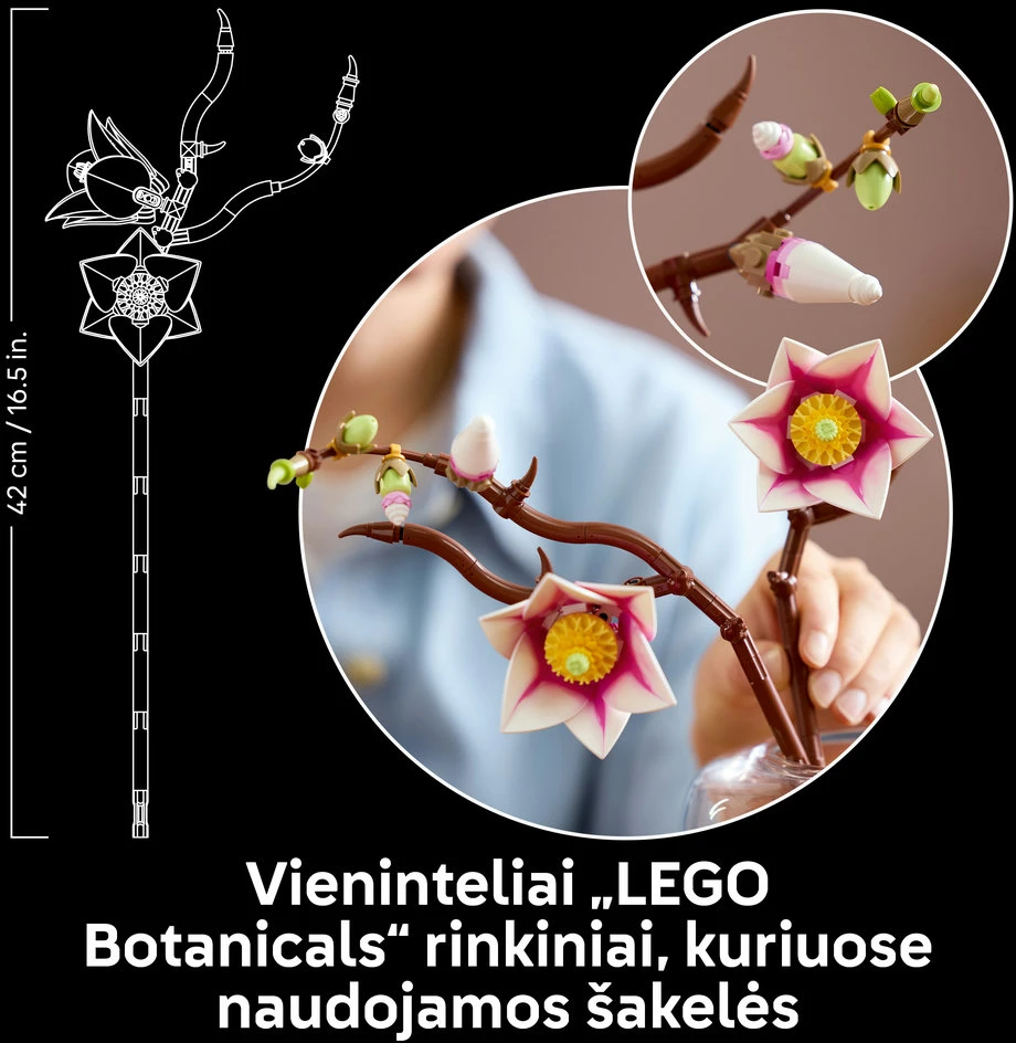 LEGO® Botanicals Magnolijos šakelės, 11510