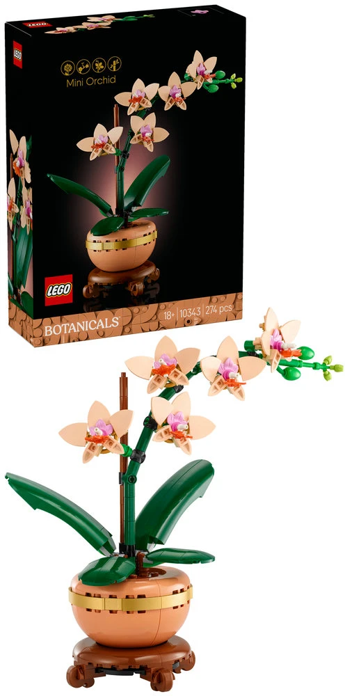 LEGO® Botanicals Mini orchidėja Augalo dovana 10343
