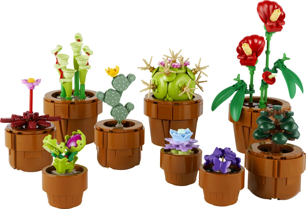 LEGO® Icons Miniatiūriniai augalai (10329)