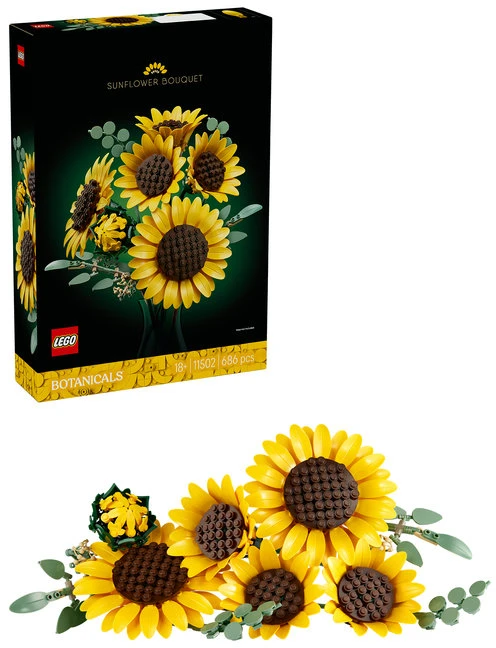 LEGO® Botanicals Saulėgrąžų puokštė, 11502