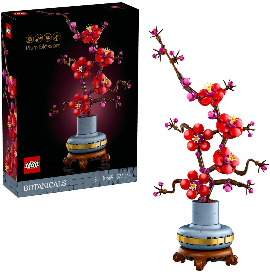 LEGO® Icons Slyvos žiedai (10369)