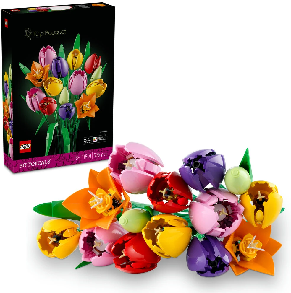 LEGO Botanicals Tulpių puokštė 11501