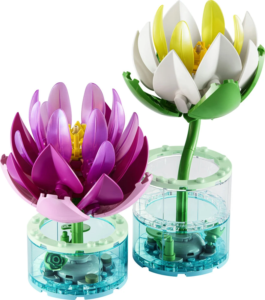 LEGO® Botanicals Vandens lelijos Gėlių rinkinys 11511