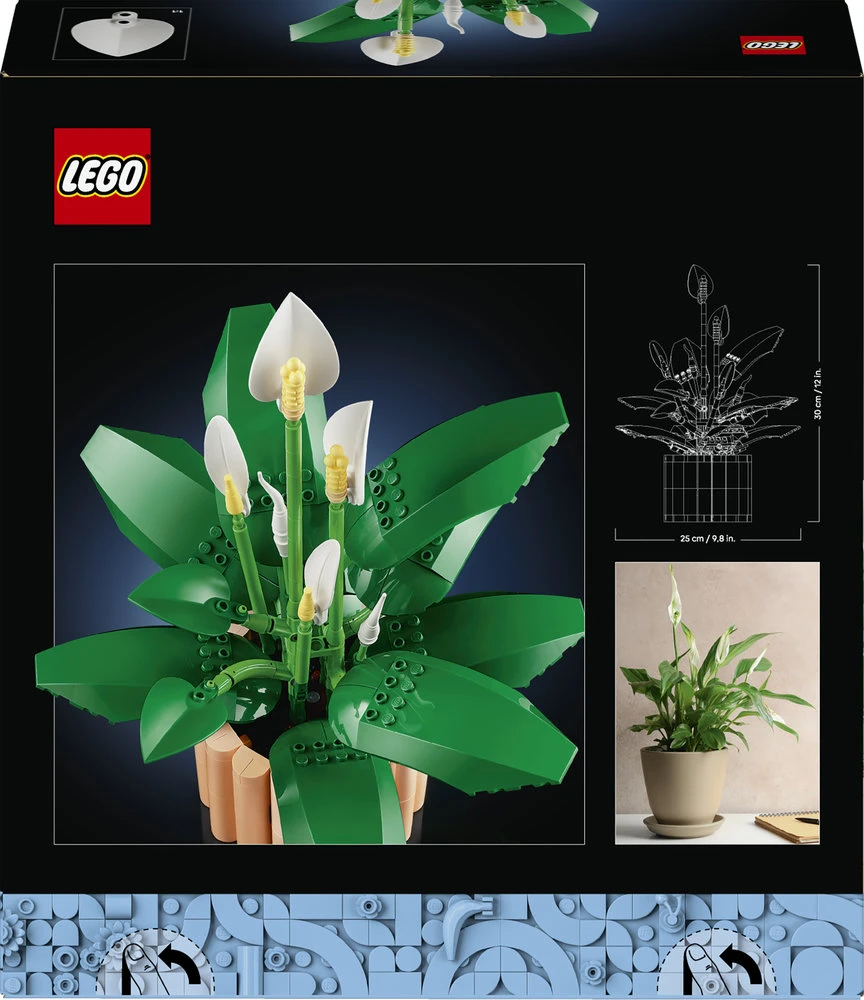 LEGO Botanicals Taikos lelija (Spathiphyllum) 11504