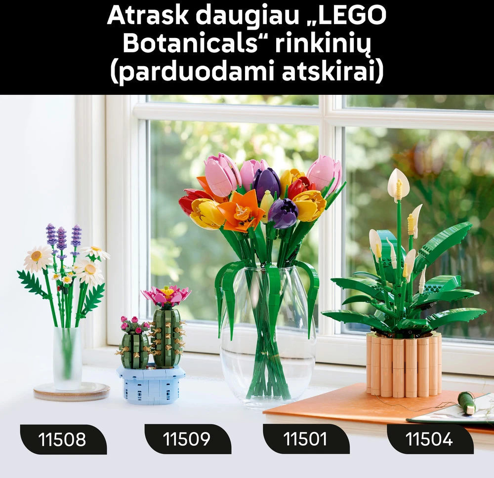 LEGO Botanicals Taikos lelija (Spathiphyllum) 11504