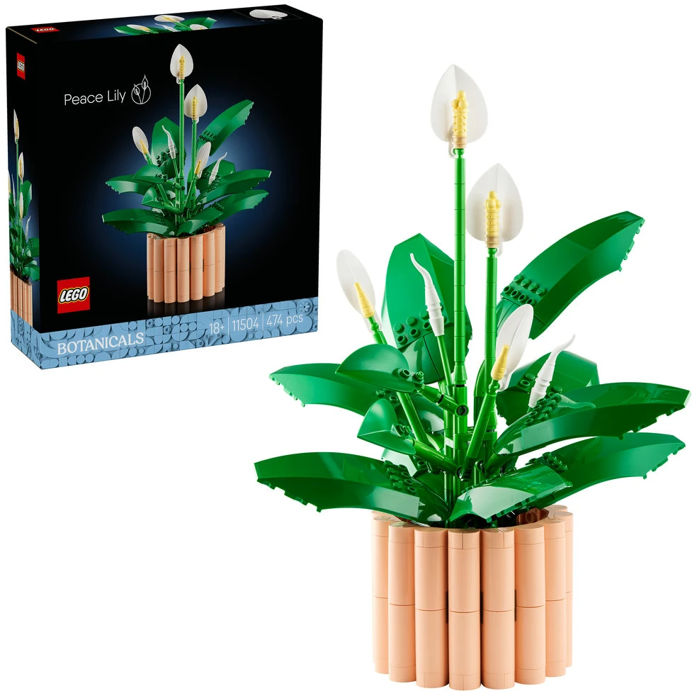 LEGO Botanicals Taikos lelija (Spathiphyllum) 11504