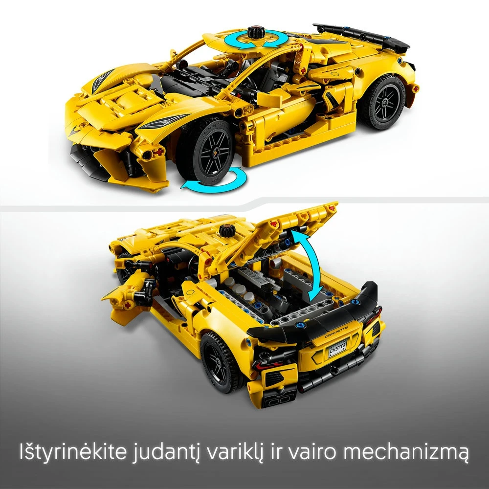 LEGO® Technic Chevrolet Corvette Stingray modelis 42205