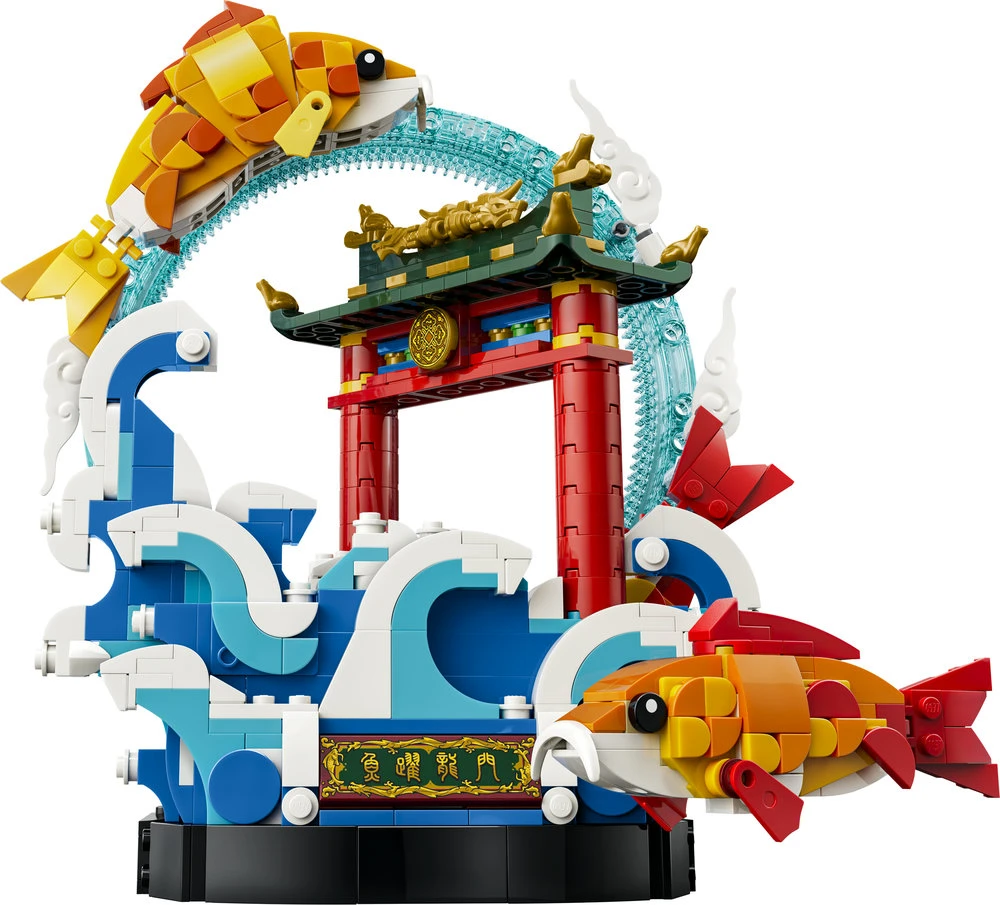 LEGO® Chinese Festivals Gerovę simbolizuojantis šokantis karpis 80120