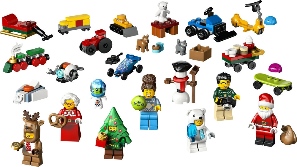 LEGO® City 2025 metų advento kalendorius (60475)