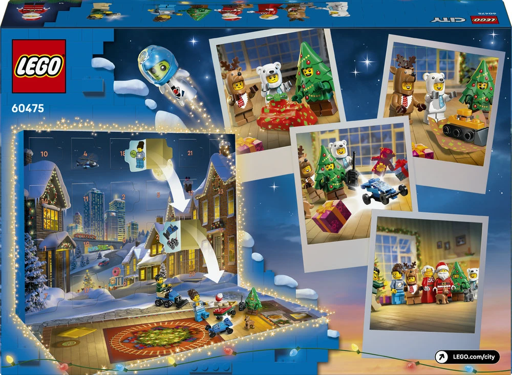 LEGO® City 2025 metų advento kalendorius (60475)