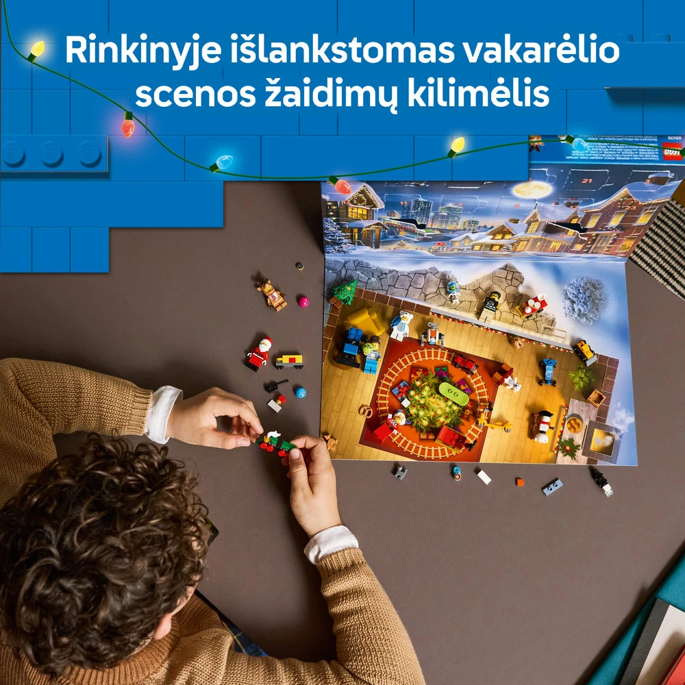 LEGO® City 2025 metų advento kalendorius (60475)