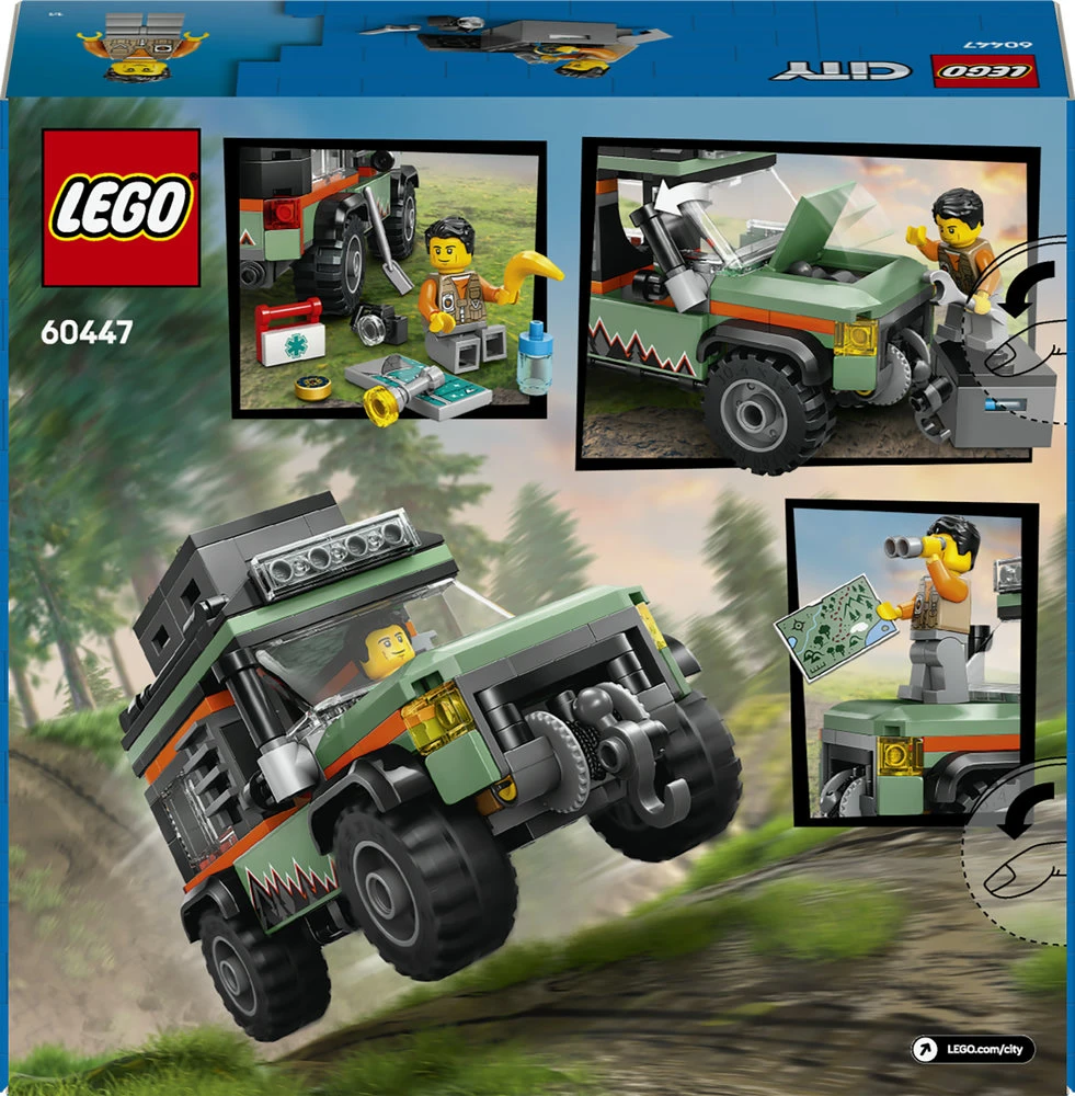 LEGO® City 4x4 kalnų visureigis (60447)