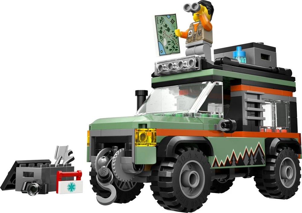 LEGO® City 4x4 kalnų visureigis (60447)