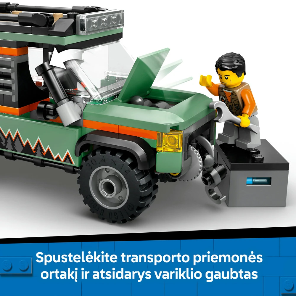 LEGO® City 4x4 kalnų visureigis (60447)