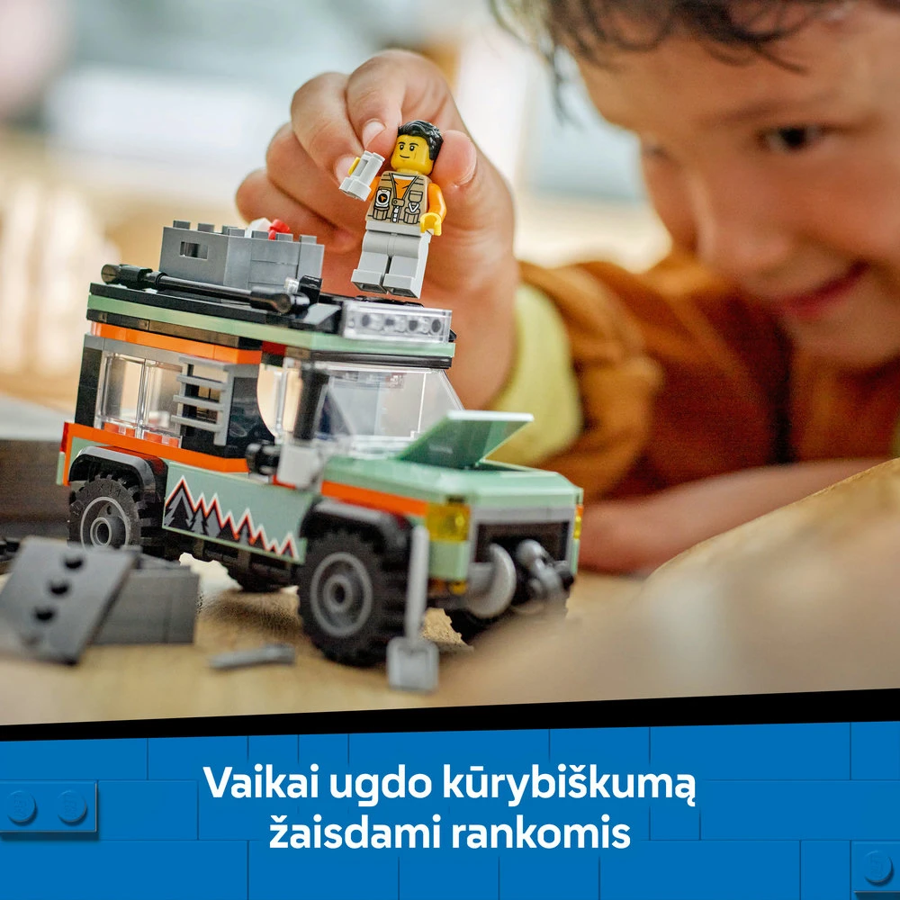 LEGO® City 4x4 kalnų visureigis (60447)