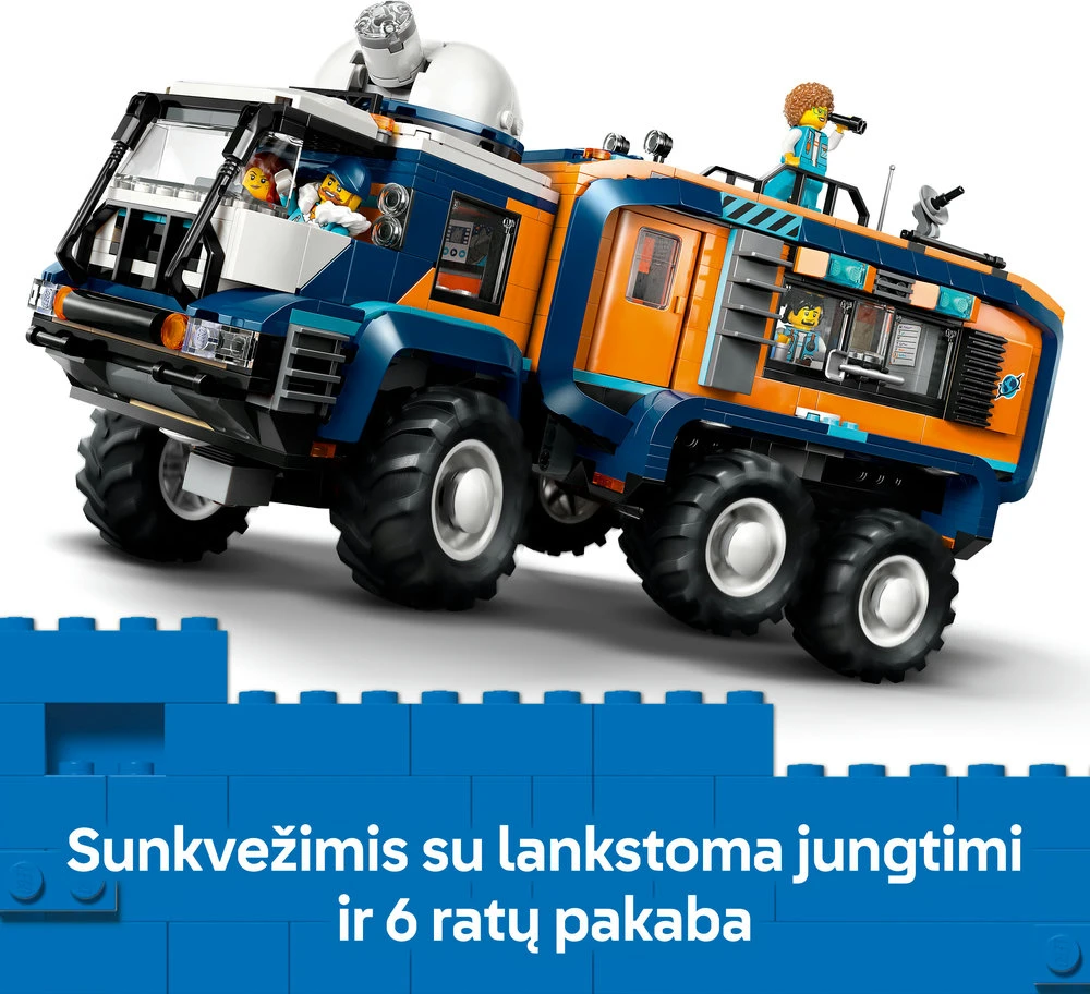 LEGO® City Arkties tyrinėtojų laboratorijos sunkvežimis 60471
